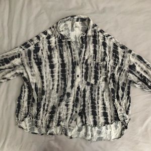 H&M flowy tie dye top